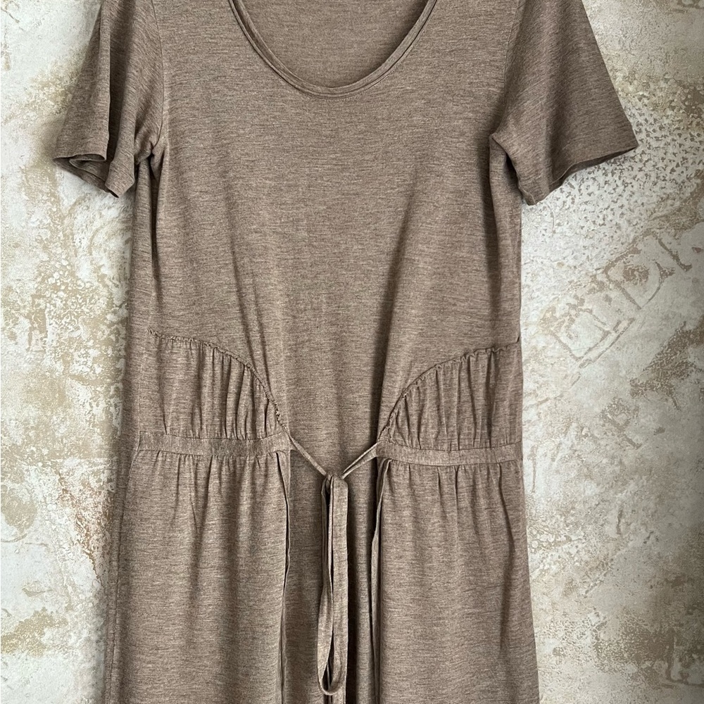 Stella McCartney dress, size IT 36, US 2-4. Taupe color. Made in Italy.